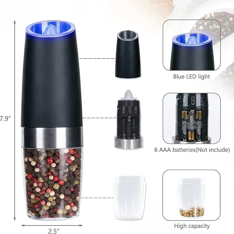Electric Herb Coffee Grinder Automatic Gravity