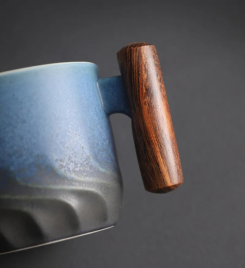 70ml Ceramic Retro Coffee Cup Office Water Cup
