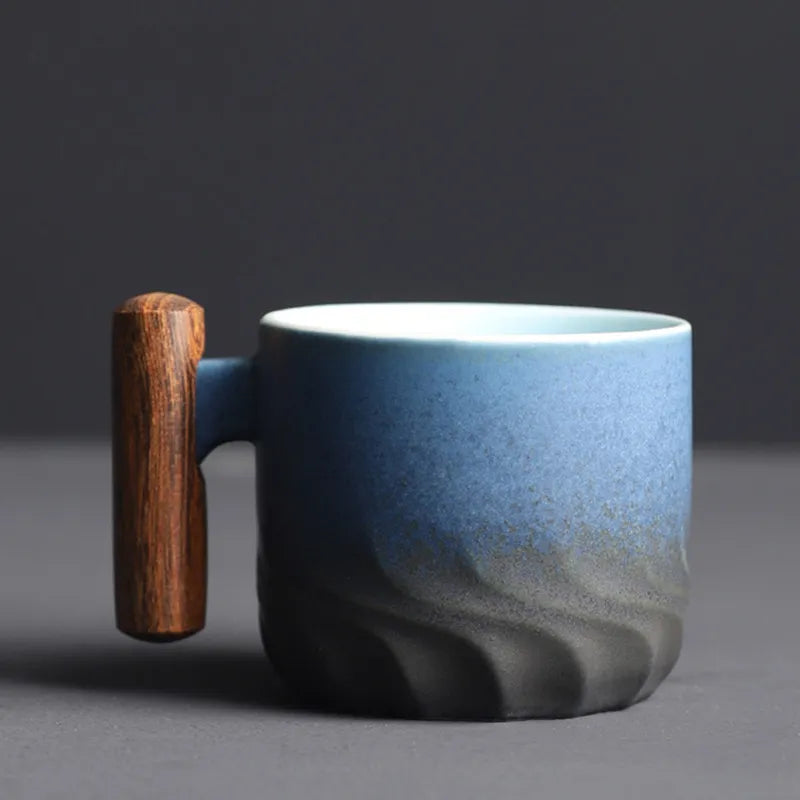 70ml Ceramic Retro Coffee Cup Office Water Cup