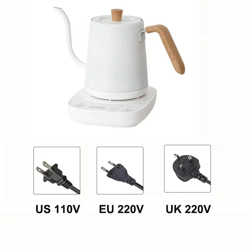 Gooseneck Electric Kettle 800ml Hand Brew Coffee