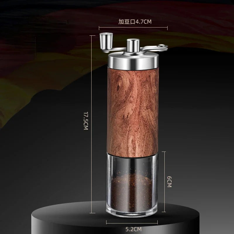 6-8 Adjustable Manual Coffee Grinder Portable