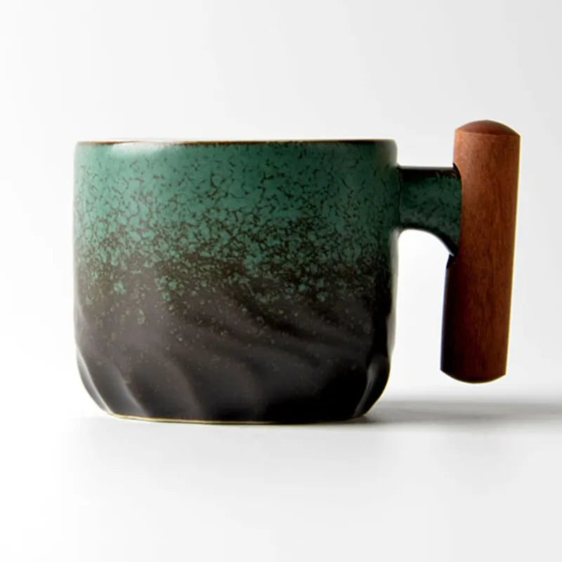 70ml Ceramic Retro Coffee Cup Office Water Cup