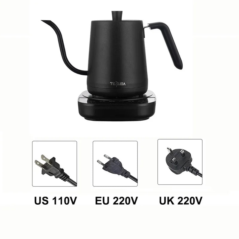Gooseneck Electric Kettle 800ml Hand Brew Coffee