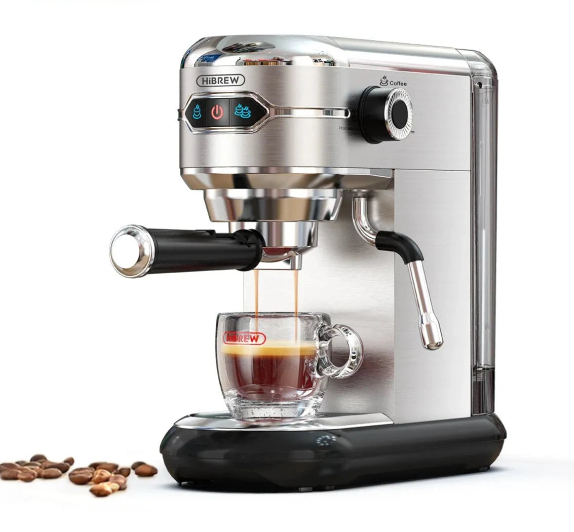 Coffee Maker Cafeteria 19 Bar Inox Semi Automatic