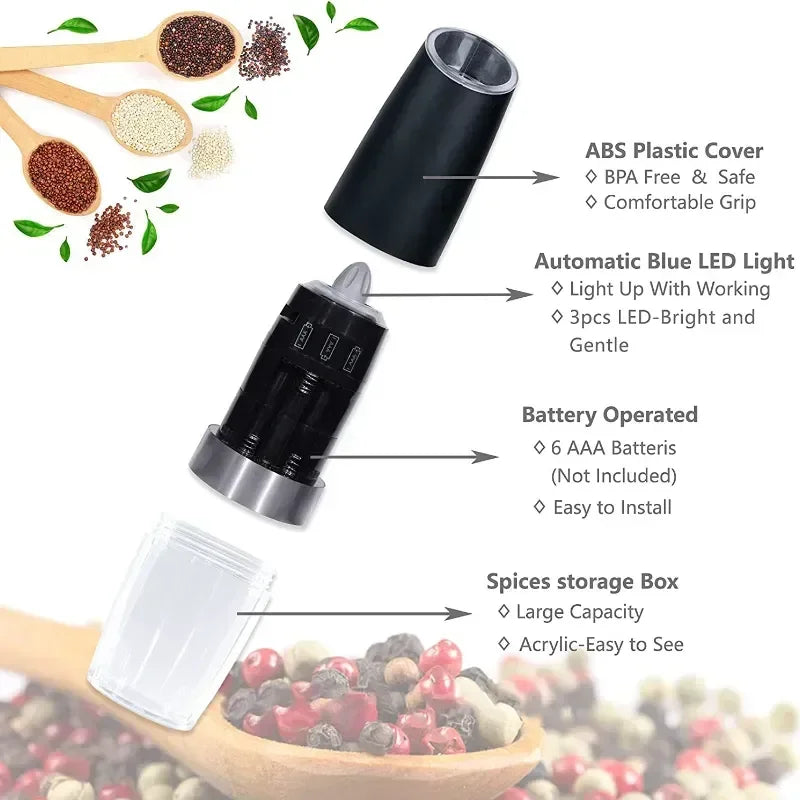 Electric Herb Coffee Grinder Automatic Gravity