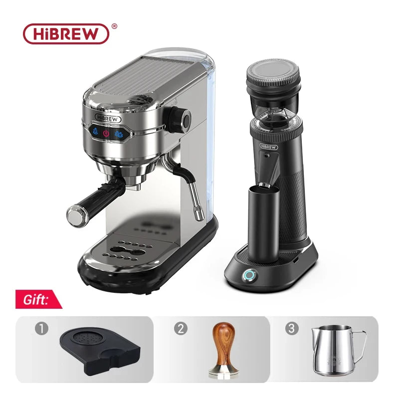 Coffee Maker Cafeteria 19 Bar Inox Semi Automatic
