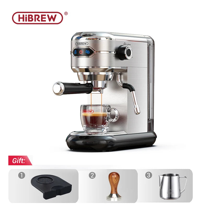 Coffee Maker Cafeteria 19 Bar Inox Semi Automatic
