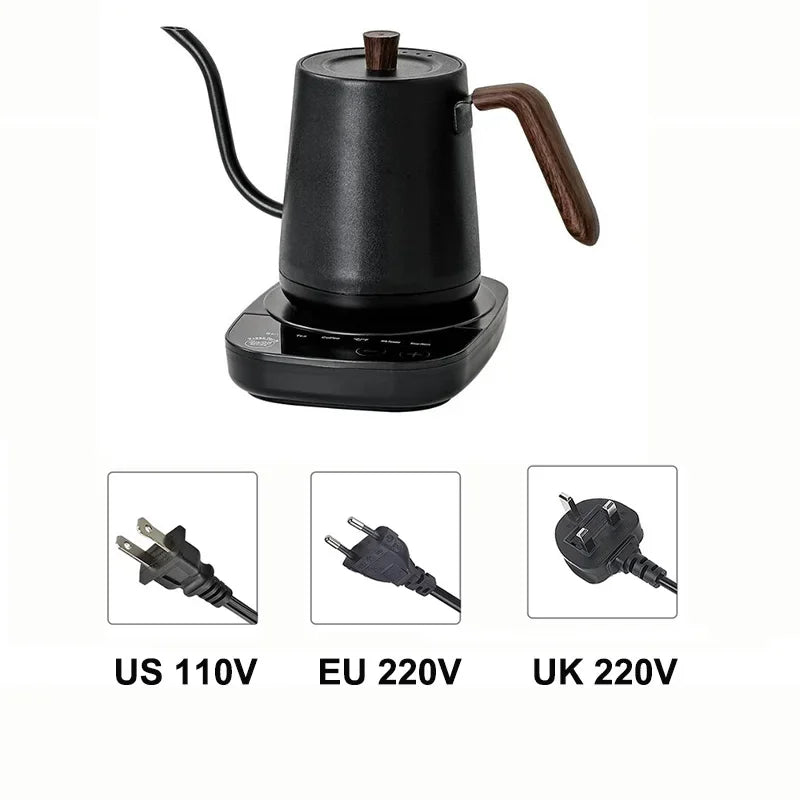 Gooseneck Electric Kettle 800ml Hand Brew Coffee