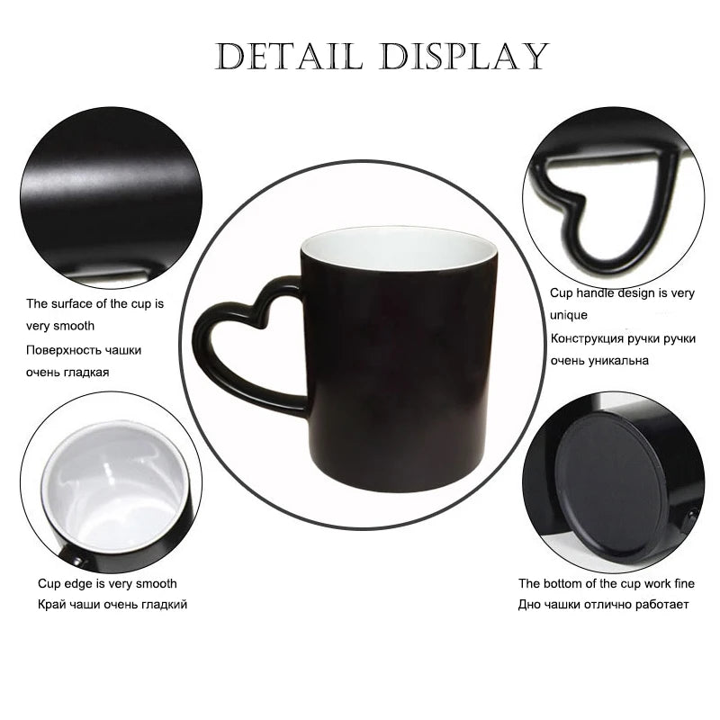 Custom Photo Magic Mug coffee mugs Color Change