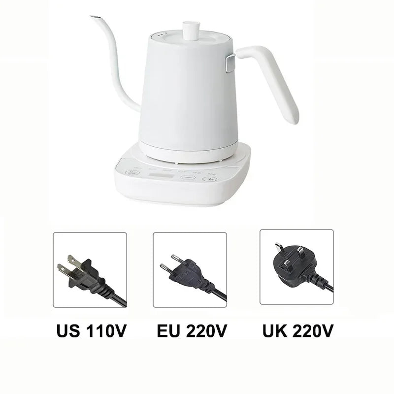 Gooseneck Electric Kettle 800ml Hand Brew Coffee